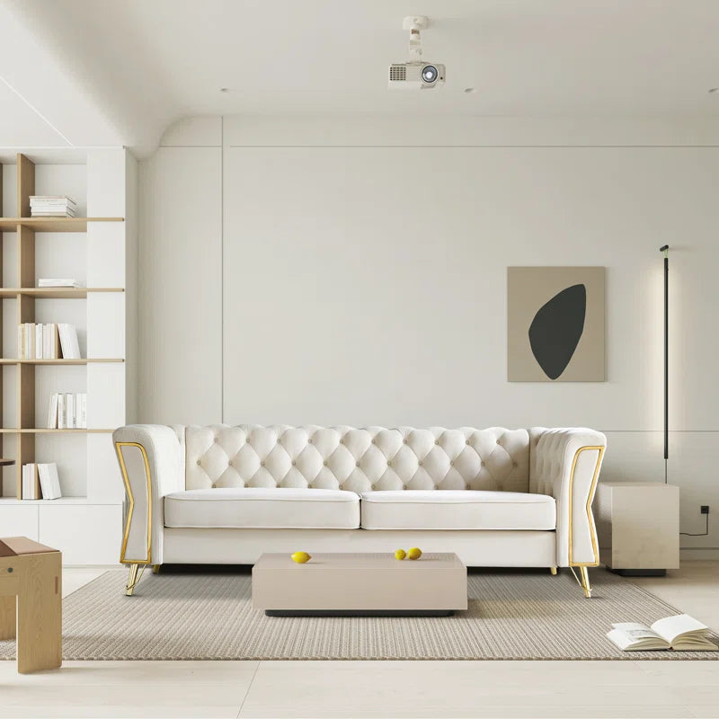 Ilean 87.4'' Velvet Sofa
