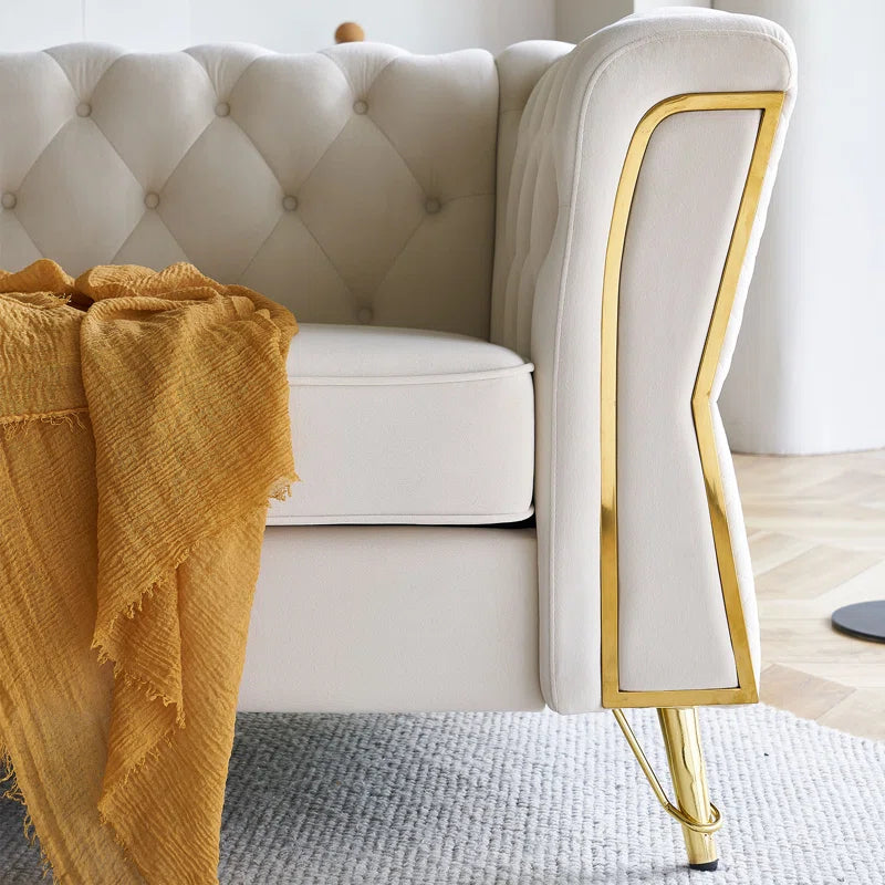 Ilean 87.4'' Velvet Sofa