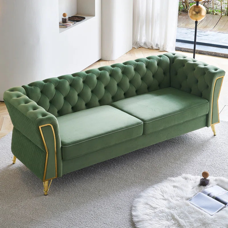 Ilean 87.4'' Velvet Sofa