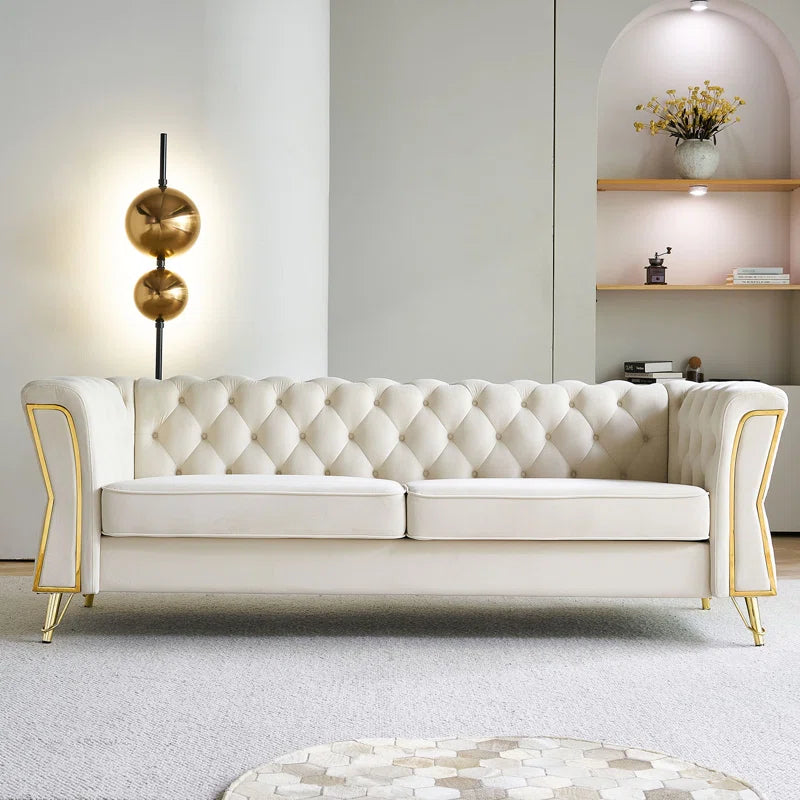 Ilean 87.4'' Velvet Sofa